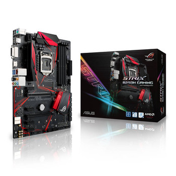 Asus STRIX B250H GAMING LGA1151/ Intel B250/ DDR4/ 2-Way CrossFireX/ SATA3&USB3.0/ M.2/ A&GbE/ ATX Motherboard