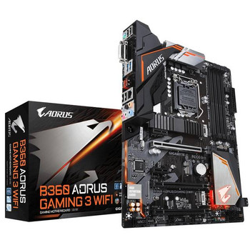 GIGABYTE B360 AORUS GAMING 3 WIFI LGA1151/ Intel B360/ DDR4/ Quad CrossFireX/ SATA3&USB3.1/ M.2/ WiFi