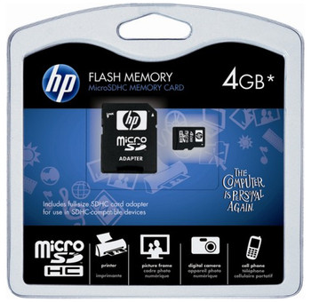 647444-B21 - HP 4GB microSD High Capacity Class 6 Media Card