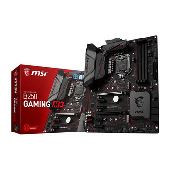 MSI B250 GAMING M3 LGA1151/ Intel B250/ DDR4/ 2-Way CrossFireX/ SATA3&USB3.1/ M.2/ A&GbE/ ATX Motherboard