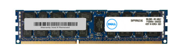 SNPP9RN2C/8G - Dell 8GB (1X8GB) PC3-10600 1333MHz DDR3 SDRAM 1.35V Dual Rank 240-Pin Registered ECC Memory Module for PowerEdge and PR