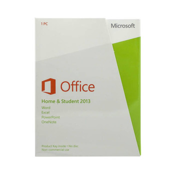 Microsoft Office Home and Student 2013 32/64-bit English (No Media, 1 License) Microsoft Office Home and Student 2013 32/64-bit English (No Media, 1 License)