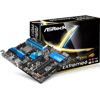ASRock 990FX EXTREME6 Socket AM3+/ AMD 990FX/ Quad CrossFireX & Quad SLI/ SATA3&USB3.0/ M.2/ A&GbE/ ATX Motherboard ASRock 990FX EXTREME6 Socket AM3+/ AMD 990FX/ Quad CrossFireX & Quad SLI/ SATA3&USB3.0/ M.2/ A&GbE/ ATX Motherboard