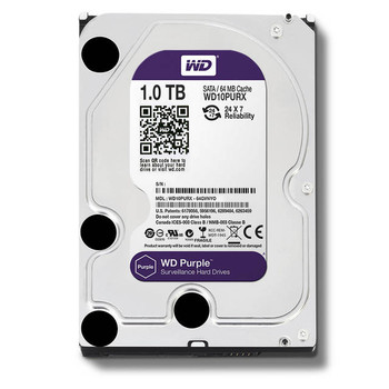 Western Digital Purple WD10PURX 1TB IntelliPower SATA3/SATA 6.0 GB/s 64MB Hard Drive (3.5 inch) Western Digital Purple WD10PURX 1TB IntelliPower SATA3/SATA 6.0 GB/s 64MB Hard Drive (3.5 inch)