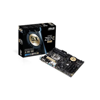 Asus Z97-E/USB3.1 LGA1150/ Intel Z97/ DDR3/ Quad CrossFireX & Quad SLI/ SATA3&USB3.1/ M.2&SATA Express/ A&GbE/ ATX Motherboard Asus Z97-E/USB3.1 LGA1150/ Intel Z97/ DDR3/ Quad CrossFireX & Quad SLI/ SATA3&USB3.1/ M.2&SATA Express/ A&GbE/ ATX Motherboard
