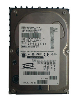MAM3184MP - Toshiba Enterprise MAM3184 18.40 GB 3.5 Internal Hard Drive - 1 Pack - Ultra160 SCSI - 15000 rpm - 8 MB Buffer MAM3184MP - Toshiba Enterprise MAM3184 18.40 GB 3.5 Internal Hard Drive - 1 Pack - Ultra160 SCSI - 15000 rpm - 8 MB Buffer