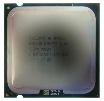 SLGYY - Intel Core 2 Quad Q9505 2.83GHz 1333MHz FSB 6MB L2 Cache Socket LGA775 Desktop Processor SLGYY - Intel Core 2 Quad Q9505 2.83GHz 1333MHz FSB 6MB L2 Cache Socket LGA775 Desktop Processor
