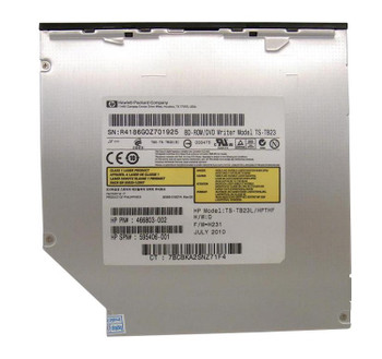 466803-002 - HP Blu-Ray BD-ROM DVD-RW SuperMulti Dual Layer Lightscribe Slot Loading SATA Optical Drive 466803-002 - HP Blu-Ray BD-ROM DVD-RW SuperMulti Dual Layer Lightscribe Slot Loading SATA Optical Drive