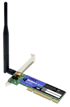 WMP54G-EU - Linksys 802.11g Wireless PCI Card WMP54G-EU - Linksys 802.11g Wireless PCI Card