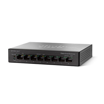 Cisco Small Business 110 Unmanaged network switch L2 Fast Ethernet (10/100) Power over Ethernet (PoE) Cisco Small Business 110 Unmanaged network switch L2 Fast Ethernet (10/100) Power over Ethernet (PoE)