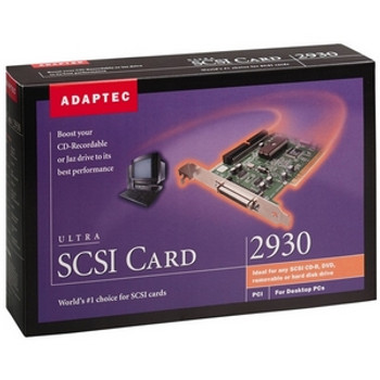 2256900-R - Adaptec AHA-2930U Ultra SCSI Controller - PCI - Up to 20MBps - 1 x 50-pin HD-50 Female SCSI-2 - SCSI External 1 x 50-pin Male Ultra SCSI - 2256900-R - Adaptec AHA-2930U Ultra SCSI Controller - PCI - Up to 20MBps - 1 x 50-pin HD-50 Female SCSI-2 - SCSI External 1 x 50-pin Male Ultra SCSI -