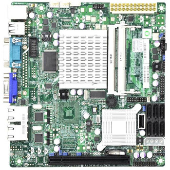 Supermicro X7SPA-H-D525-B Intel Atom D525/ Intel ICH9R/ DDR3/ V&2GbE/ Mini ITX Server Motherboard, Bulk Supermicro X7SPA-H-D525-B Intel Atom D525/ Intel ICH9R/ DDR3/ V&2GbE/ Mini ITX Server Motherboard, Bulk