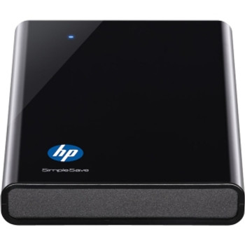 HPBAAC5000ABK-NHSN - HP SimpleSave 500GB USB 2.0 Portable External Hard Drive HPBAAC5000ABK-NHSN - HP SimpleSave 500GB USB 2.0 Portable External Hard Drive