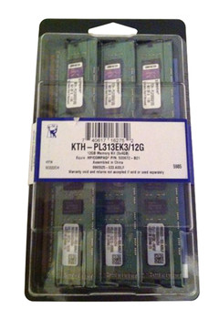 KTH-PL313EK3/12G - Kingston 12GB Kit (3 X 4GB) PC3-10600 DDR3-1333MHz ECC Unbuffered CL9 240-Pin DIMM Memory (Kit of 3) for HP/Compaq KTH-PL313EK3/12G - Kingston 12GB Kit (3 X 4GB) PC3-10600 DDR3-1333MHz ECC Unbuffered CL9 240-Pin DIMM Memory (Kit of 3) for HP/Compaq