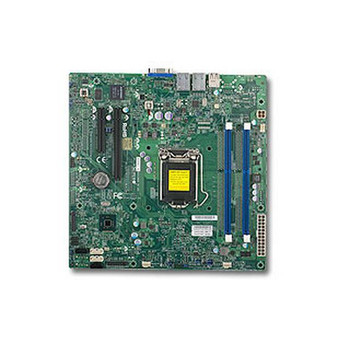 Supermicro X10SLL-SF-O LGA1150/ Intel C222 PCH/ DDR3/ SATA3/ V&2GbE/ MicroATX Server Motherboard