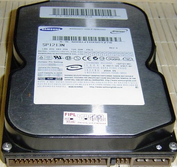 SP1213N - Samsung Spinpoint P80 120 GB Hard Drive - IDE Ultra ATA/133 (ATA-7) - 7200 rpm - 8 MB Buffer