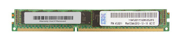 47J0211 - IBM 8GB(1X8GB)1600MHz PC3-12800 240-Pin CL11 1.5V DDR3 SDRAM ECC Single Rank X4 Registered RDIMM IBM Memory for BladeCEN 47J0211 - IBM 8GB(1X8GB)1600MHz PC3-12800 240-Pin CL11 1.5V DDR3 SDRAM ECC Single Rank X4 Registered RDIMM IBM Memory for BladeCEN