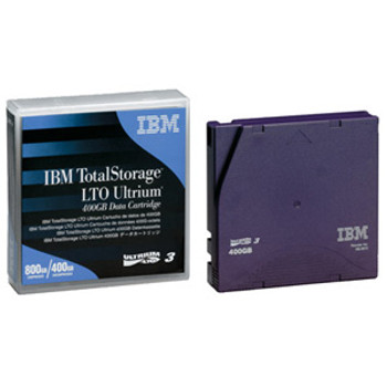 25R0032 - IBM LTO Ultrium 3 Tape Cartridge - LTO Ultrium LTO-3 - 400GB (Native) / 800GB (Compressed) 25R0032 - IBM LTO Ultrium 3 Tape Cartridge - LTO Ultrium LTO-3 - 400GB (Native) / 800GB (Compressed)