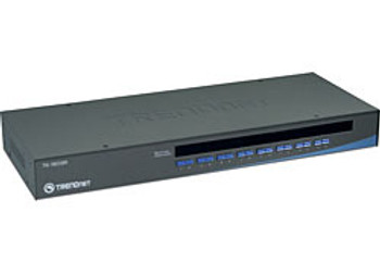 Trendnet 16-Port USB/PS/2 Rack Mount KVM Switch 1U Black KVM switch Trendnet 16-Port USB/PS/2 Rack Mount KVM Switch 1U Black KVM switch
