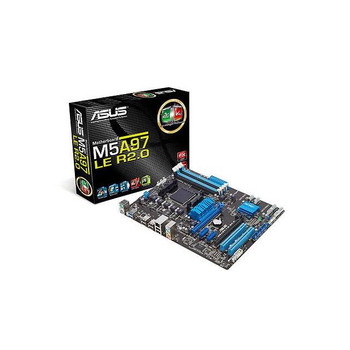 Asus M5A97 LE R2.0 Socket AM3+/ AMD 970/ Quad CrossFireX/ A&GbE/ SATA3&USB3.0/ ATX Motherboard Asus M5A97 LE R2.0 Socket AM3+/ AMD 970/ Quad CrossFireX/ A&GbE/ SATA3&USB3.0/ ATX Motherboard