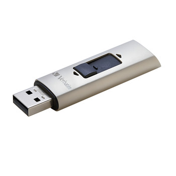 Verbatim VX400 256GB USB 3.0 (3.1 Gen 1) Capacity Silver USB flash drive Verbatim VX400 256GB USB 3.0 (3.1 Gen 1) Capacity Silver USB flash drive