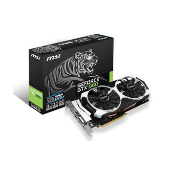 MSI NVIDIA GeForce GTX 960 OC 2GB GDDR5 DVI/HDMI/3DisplayPort PCI-Express Video Card