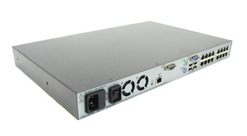408965-001 - HP 2x1x16 IP Console KVM Switch with Virtual Media 408965-001 - HP 2x1x16 IP Console KVM Switch with Virtual Media