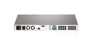 410530-001 - HP 2x1x16 IP Console KVM Switch with Virtual Media 410530-001 - HP 2x1x16 IP Console KVM Switch with Virtual Media