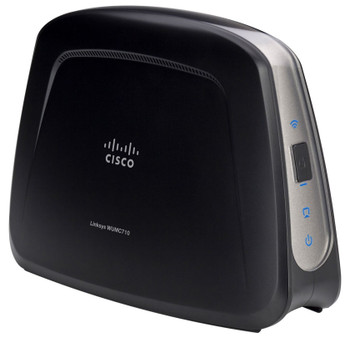 WUMC710 - Linksys Wireless-AC Wi-Fi 5GHz Universal Media Connector Bridge with 4-Port Switch (Refurbished)