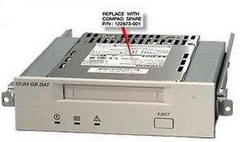 295513-B22 - HP DDS-3 Internal Tape Drive 12GB (Native)/24GB (Compressed) 5.25 1/2H Internal 295513-B22 - HP DDS-3 Internal Tape Drive 12GB (Native)/24GB (Compressed) 5.25 1/2H Internal