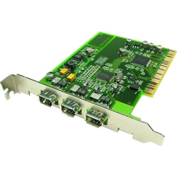 1929600-R - Adaptec FireConnect 4300 FireWire Adapter - 3 x 6-pin IEEE 1394a FireWire External - Plug-in Card