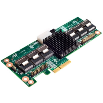 RES2SV240 - Intel RES2SV240 24-port SAS Controller Expander - Serial ATA/600 Serial Attached SCSI (SAS) - PCI Express x4 - Plug-in Card - RAID Supporte RES2SV240 - Intel RES2SV240 24-port SAS Controller Expander - Serial ATA/600 Serial Attached SCSI (SAS) - PCI Express x4 - Plug-in Card - RAID Supporte