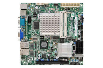 MBD-X7SPA-H-D525-O - SuperMicro Intel ICH9R Express Chipset Atom D525 Dual Core 1.8GHz Processors Support Dual Sockets LGA204 mini-ITX Server Motherboard (Refurb MBD-X7SPA-H-D525-O - SuperMicro Intel ICH9R Express Chipset Atom D525 Dual Core 1.8GHz Processors Support Dual Sockets LGA204 mini-ITX Server Motherboard (Refurb