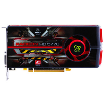 HD577AZNFC - XFX Radeon HD 5770 1GB 128-Bit GDDR5 PCI Express 2.1 x16 Dual DVI/ HDMI/ Display Port/ HDCP Ready/ CrossFireX Support Video Graphics Card Mf HD577AZNFC - XFX Radeon HD 5770 1GB 128-Bit GDDR5 PCI Express 2.1 x16 Dual DVI/ HDMI/ Display Port/ HDCP Ready/ CrossFireX Support Video Graphics Card Mf