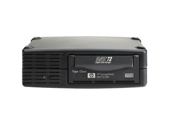 DW027-69201 - HP StorageWorks DAT72 36GB/72GB DDS-4 Hi-Speed USB 5.25-inch External Tape Drive (Carbonite) DW027-69201 - HP StorageWorks DAT72 36GB/72GB DDS-4 Hi-Speed USB 5.25-inch External Tape Drive (Carbonite)