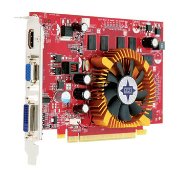 N9400GT-MD512 - MSI GeForce 9400 GT 512MB 128-Bit GDDR2 PCI Express 2.0 x16 DVI/ HDMI/ D-Sub HDCP Ready Video Graphics Card N9400GT-MD512 - MSI GeForce 9400 GT 512MB 128-Bit GDDR2 PCI Express 2.0 x16 DVI/ HDMI/ D-Sub HDCP Ready Video Graphics Card