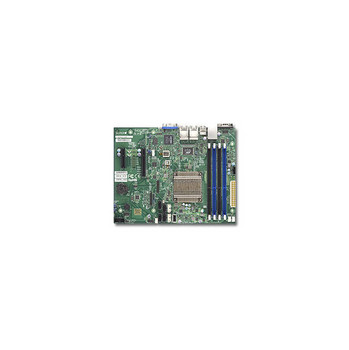 Supermicro A1SRM-2758F-O Intel Atom C2758/ DDR3/ SATA3/ V&4GbE/ MicroATX Motherboard & CPU Combo