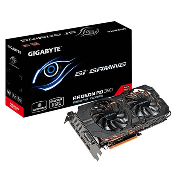 GIGABYTE AMD Radeon R9 390 8GB GDDR5 DVI/HDMI/3DisplayPort PCI-Express Video Card GIGABYTE AMD Radeon R9 390 8GB GDDR5 DVI/HDMI/3DisplayPort PCI-Express Video Card