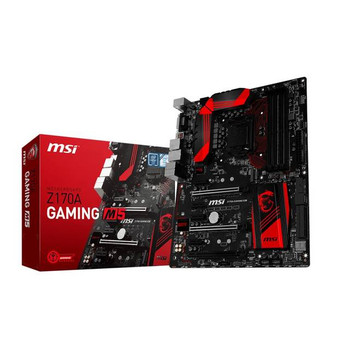 MSI Z170A GAMING M5 LGA1151/ Intel Z170/ DDR4/ 3-Way CrossFireX & 2-Way SLI/ SATA3&USB3.1/ M.2&SATA Express/ A&GbE/ ATX Motherboard MSI Z170A GAMING M5 LGA1151/ Intel Z170/ DDR4/ 3-Way CrossFireX & 2-Way SLI/ SATA3&USB3.1/ M.2&SATA Express/ A&GbE/ ATX Motherboard