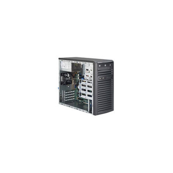 Supermicro SuperServer SYS-5039D-I LGA1151 300W Mid-Tower Workstation Barebone System (Black)