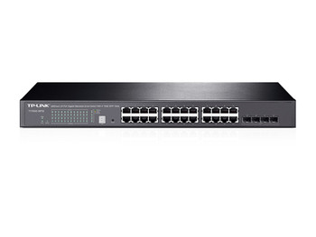 TP-LINK JetStream Managed network switch L2+ Gigabit Ethernet (10/100/1000) Black TP-LINK JetStream Managed network switch L2+ Gigabit Ethernet (10/100/1000) Black
