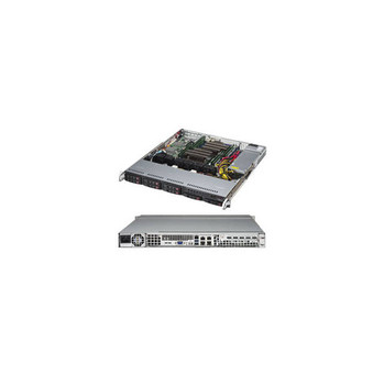 Supermicro SuperChassis CSE-113MFAC2-605CB 600W 1U Rackmount Server Chassis (Black) Supermicro SuperChassis CSE-113MFAC2-605CB 600W 1U Rackmount Server Chassis (Black)