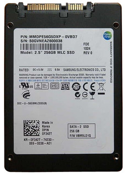 F342T - Dell 256GB SATA 2.5-inch MLC Solid State Drive F342T - Dell 256GB SATA 2.5-inch MLC Solid State Drive