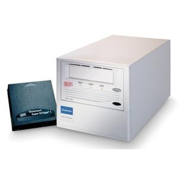 TRS12BA-YF - Quantum Super DLTtape SDLT External Tape Drive - 110GB (Native)/220GB (Compressed) - Desktop TRS12BA-YF - Quantum Super DLTtape SDLT External Tape Drive - 110GB (Native)/220GB (Compressed) - Desktop