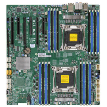 Supermicro X10DAX-O Dual LGA2011/ Intel C612/ DDR4/ SATA3&USB3.0/ A&2GbE/ EATX Server Motherboard Supermicro X10DAX-O Dual LGA2011/ Intel C612/ DDR4/ SATA3&USB3.0/ A&2GbE/ EATX Server Motherboard