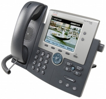 Cisco Unified IP Phone 7945G Caller ID Grey
