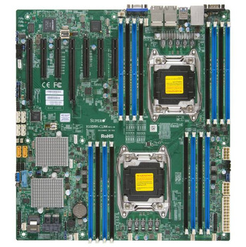 Supermicro X10DRH-ILN4-O Dual LGA2011/ Intel C612/ DDR4/ SATA3&USB3.0/ V&4GbE/ EATX Motherboard