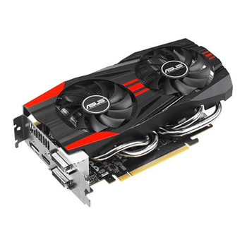GTX760DC2OC2GD5 - ASUS GeForce GTX 760 DirectCU II 2GB 256-Bit GDDR5 PCI Express 3.0 x16 Dual DVI/ HDMI/ DisplayPort/ HDCP Supported Video Graphics Card GTX760DC2OC2GD5 - ASUS GeForce GTX 760 DirectCU II 2GB 256-Bit GDDR5 PCI Express 3.0 x16 Dual DVI/ HDMI/ DisplayPort/ HDCP Supported Video Graphics Card