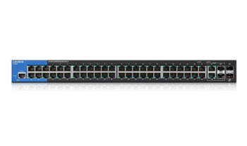 Linksys LGS552 Managed network switch L2/L3 Gigabit Ethernet (10/100/1000) 1U Black network switch Linksys LGS552 Managed network switch L2/L3 Gigabit Ethernet (10/100/1000) 1U Black network switch