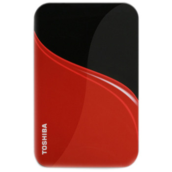 HDDR640E04XR - Toshiba 640 GB 2.5 External Hard Drive -  - Rocket Red - USB 2.0 - 5400 rpm - 8 MB Buffer